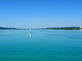 Balaton Plattensee in Ungarn