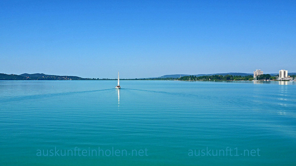 Balaton Plattensee in Ungarn